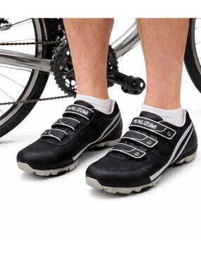 Pearl IZumi Shoes Mens 8.5 Black Quest MTB Cycling Endurance Bike Mountain Spin